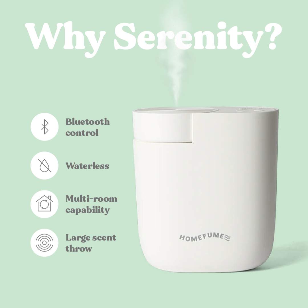 Serenity Bluetooth Diffuser (Pack of 3 + 3 Refills)